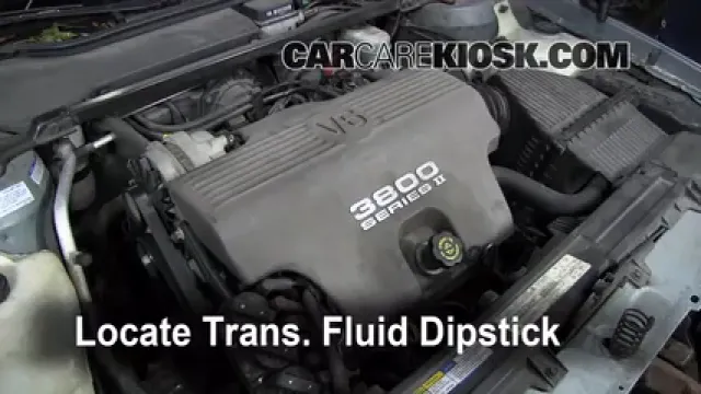 1997 Pontiac Bonneville SE 3.8L V6 Líquido de transmisión Controlar nivel de líquido